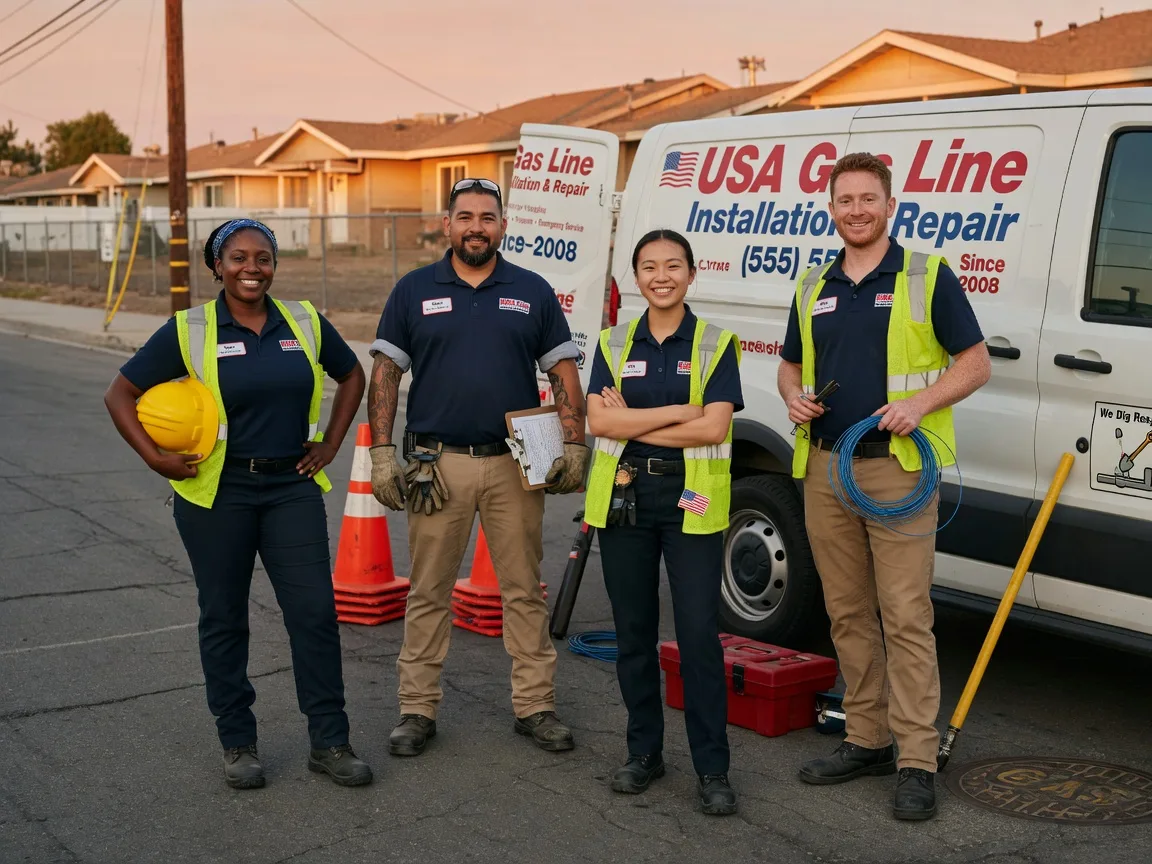 Gas Line Installation company in Hutchinson, PA